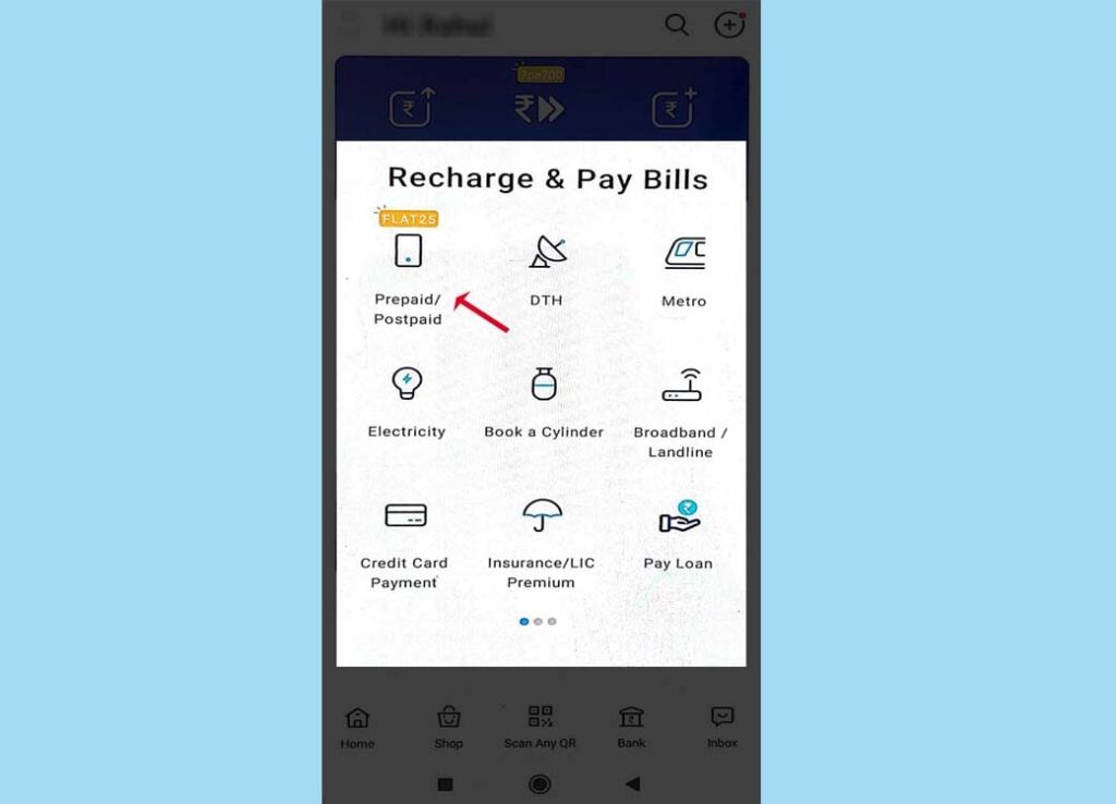online recharge kaise kare