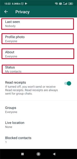 whatsapp last seen hide kaise kare