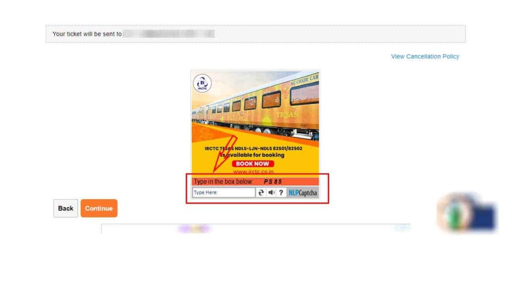 irctc captcha code example